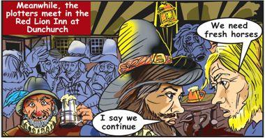 Extract from the Dunchurch comic